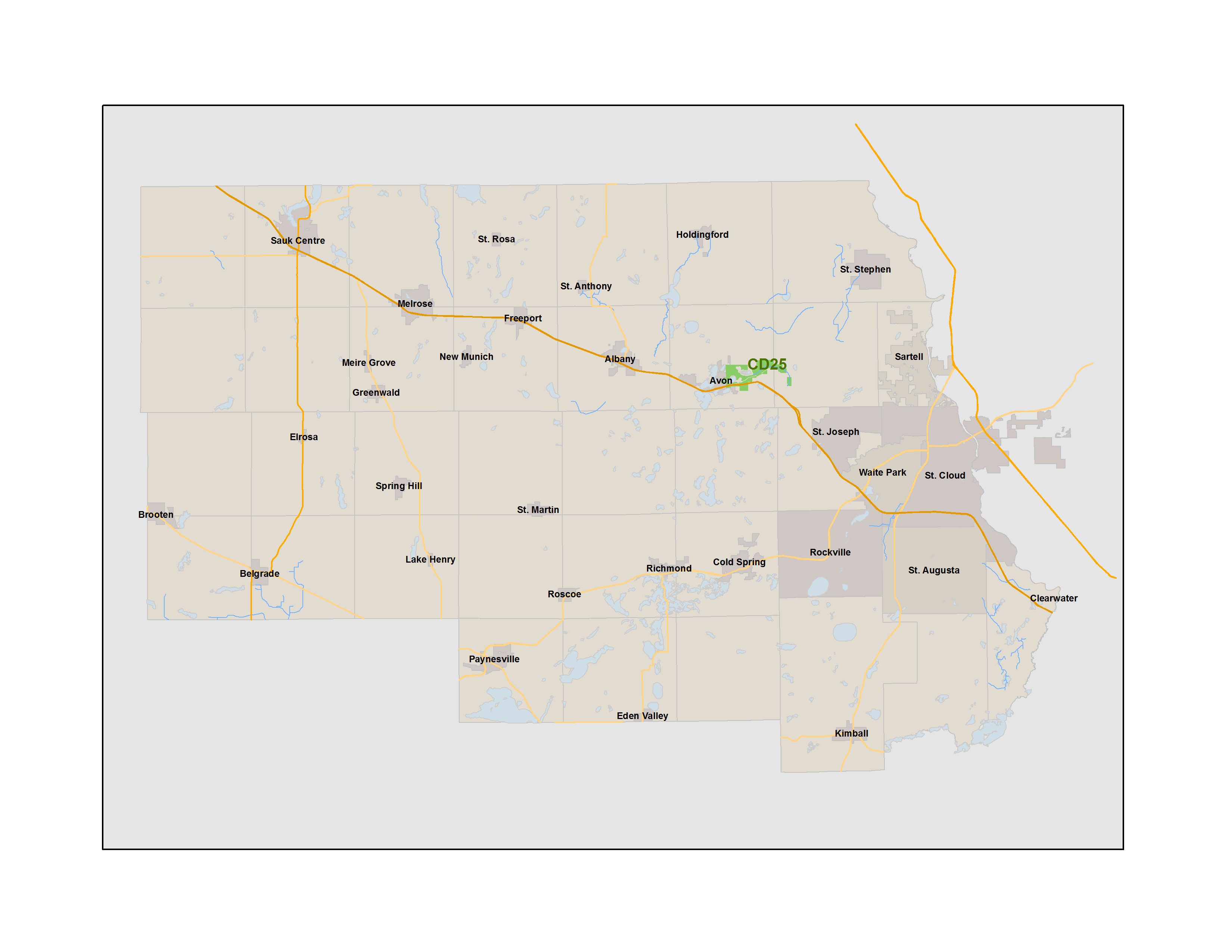 Stearns County Property Map 7975